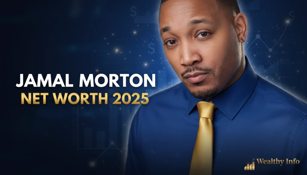 Jamal Morton Net Worth 2025 portrait showing successful entrepreneur in formal attire