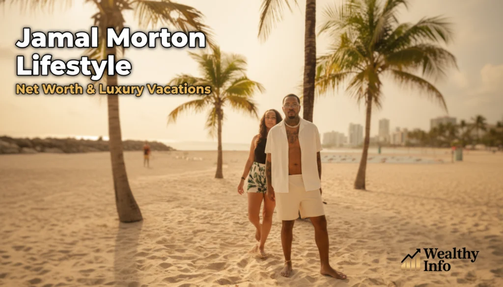 Jamal Morton Net Worth and lifestyle during luxury beach vacation