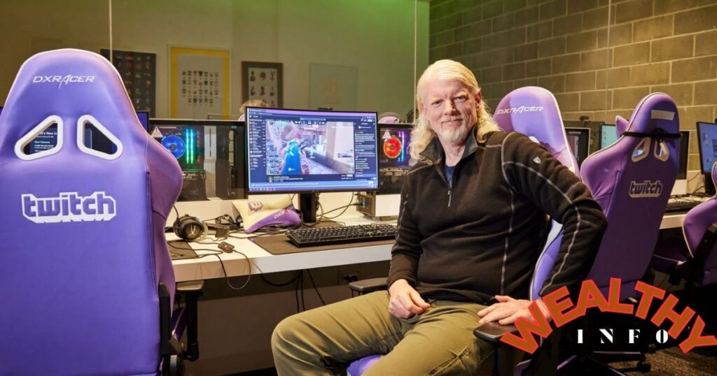 Dany Clancy net worth 2025 | Twitch CEO sitting in the Twitch office