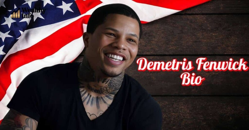 Demetris Fenwick is training in the gym, showing strength and focus — Demetris Fenwick bio and age.