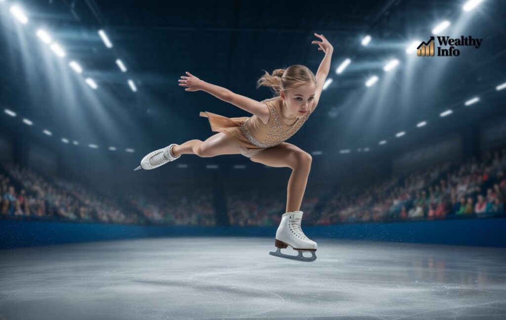 Why does Ksayim Hsiung want to be an ice skater competition performance?