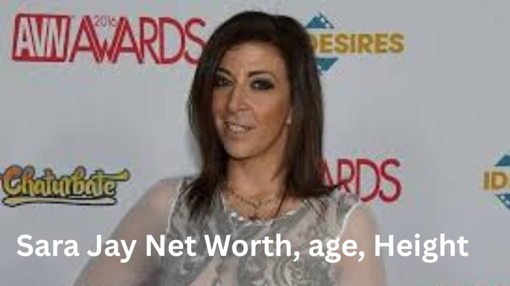 Image from an awards event used for an article discussing Sara Jay Net Worth, age, and height.