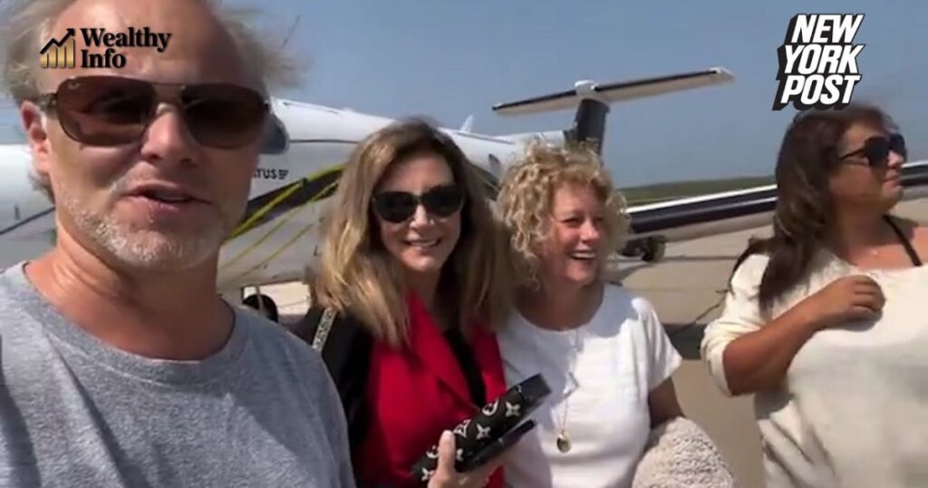The Nelons are preparing for a tour, standing near a private jet, reflecting on their successful gospel music career and The Nelons Net Worth.