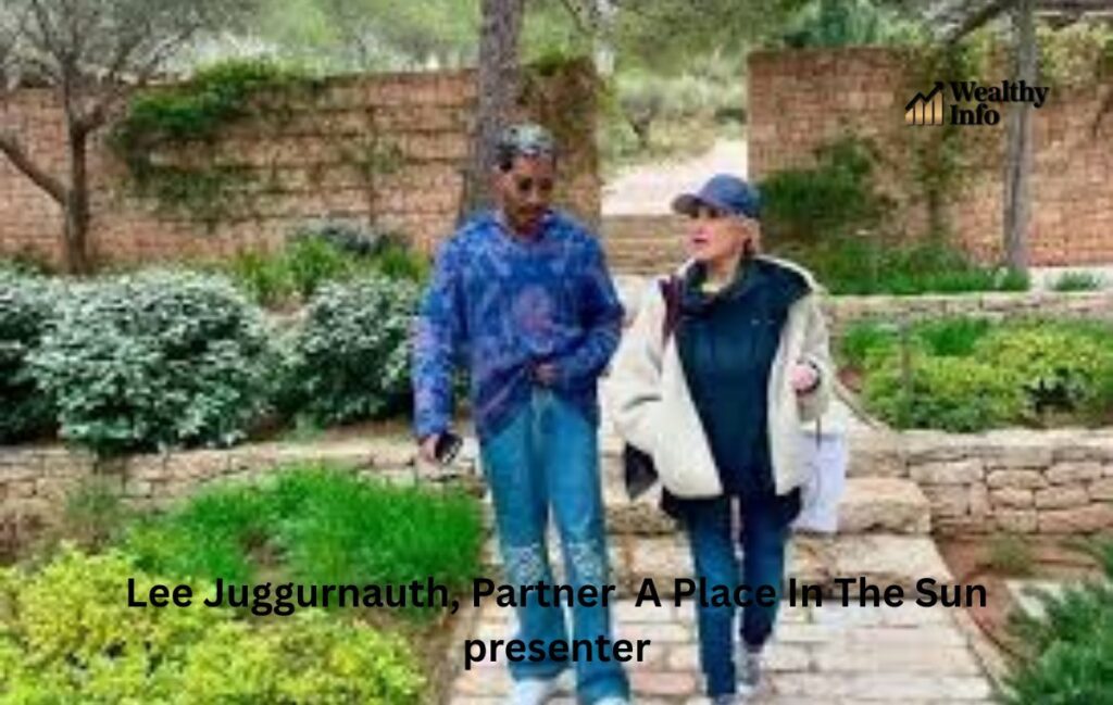 Lee Juggurnauth Partner, A Place In The Sun presenter